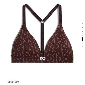 IVY PARK/ ICY PARK Low Support Triangle Bra S